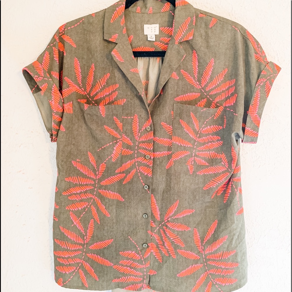 Button down blouse